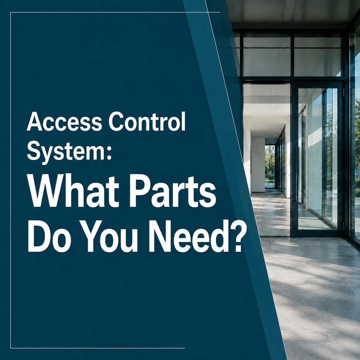Access Control System: What Parts Do You Need?