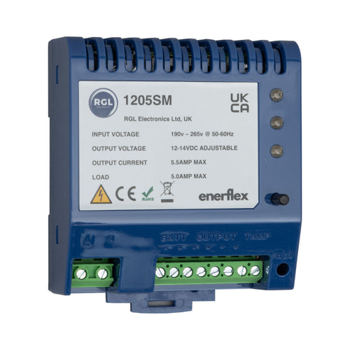 A 13.8Vdc 1 Amp Power Supply Din Rail Module Only 1201Sm
