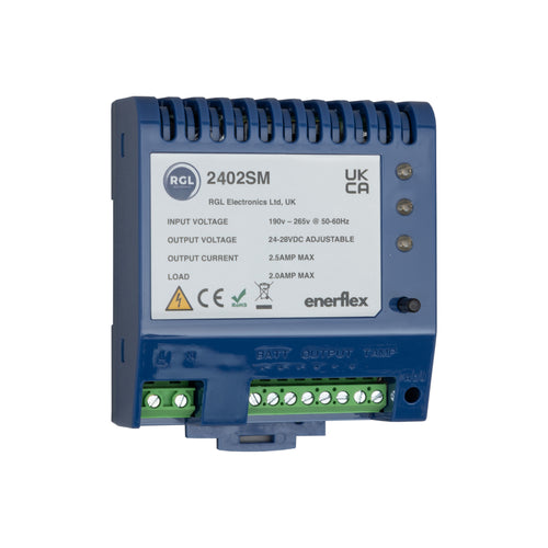 RGL 2402SM 27.6V DC 2A DIN rail PSU module