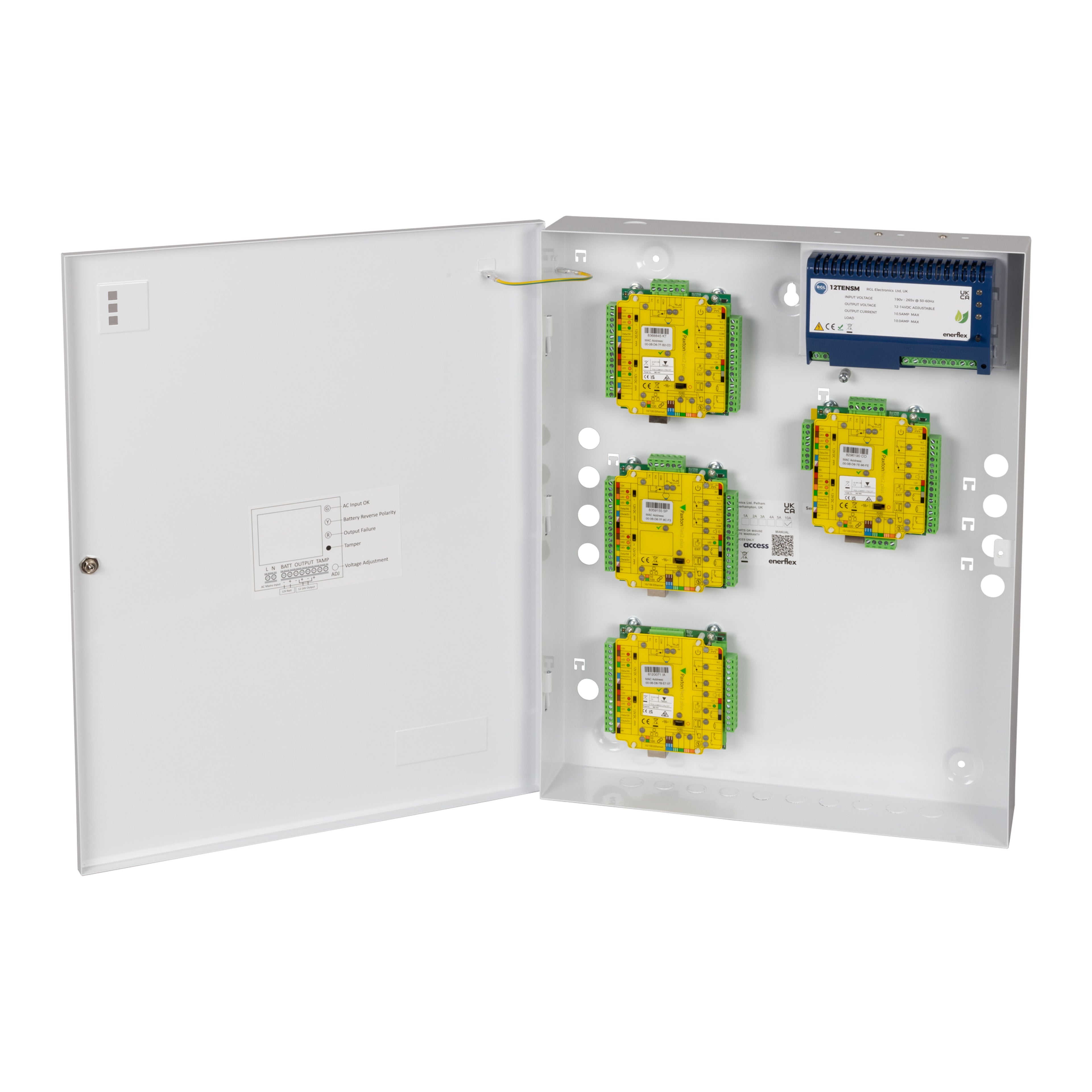 13.8V 10Amp, Din Rail Mountable PSU, Fits Any Board/Acu Or 3Rd Party , In 4ACCESS-12