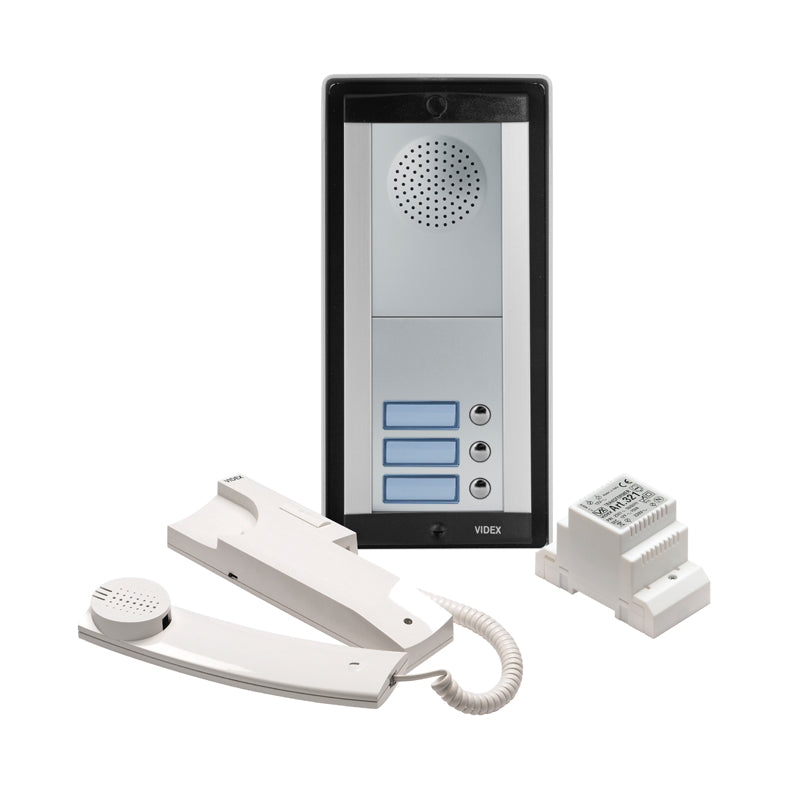 Videx 8K Series Surface Audio Intercom Kit | (2–6 Way)
