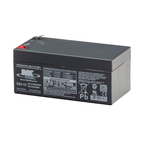 12v - 3Ah Lead Acid Battery - 134 X 67 X 60 (mm) Bat3-12
