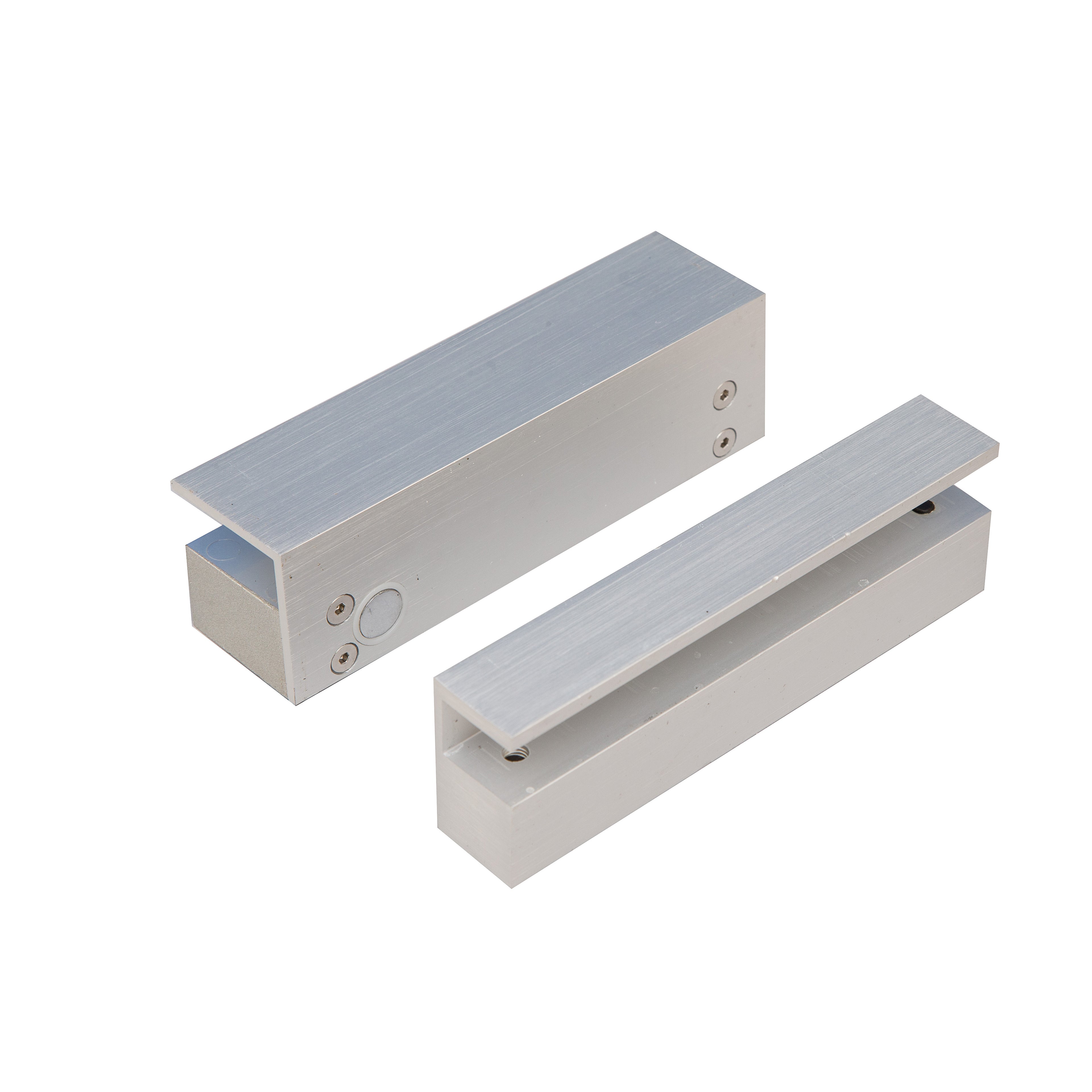 Glass Door Drop Bolt Fail Safe, 12Vdc In Silver With Delay Timer 0/3/6/9 Secs Wi DBGLS150