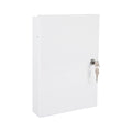 Lockable Document Box Made Of Mild Steel In White Finish For Securely Housing Im DOCBOX
