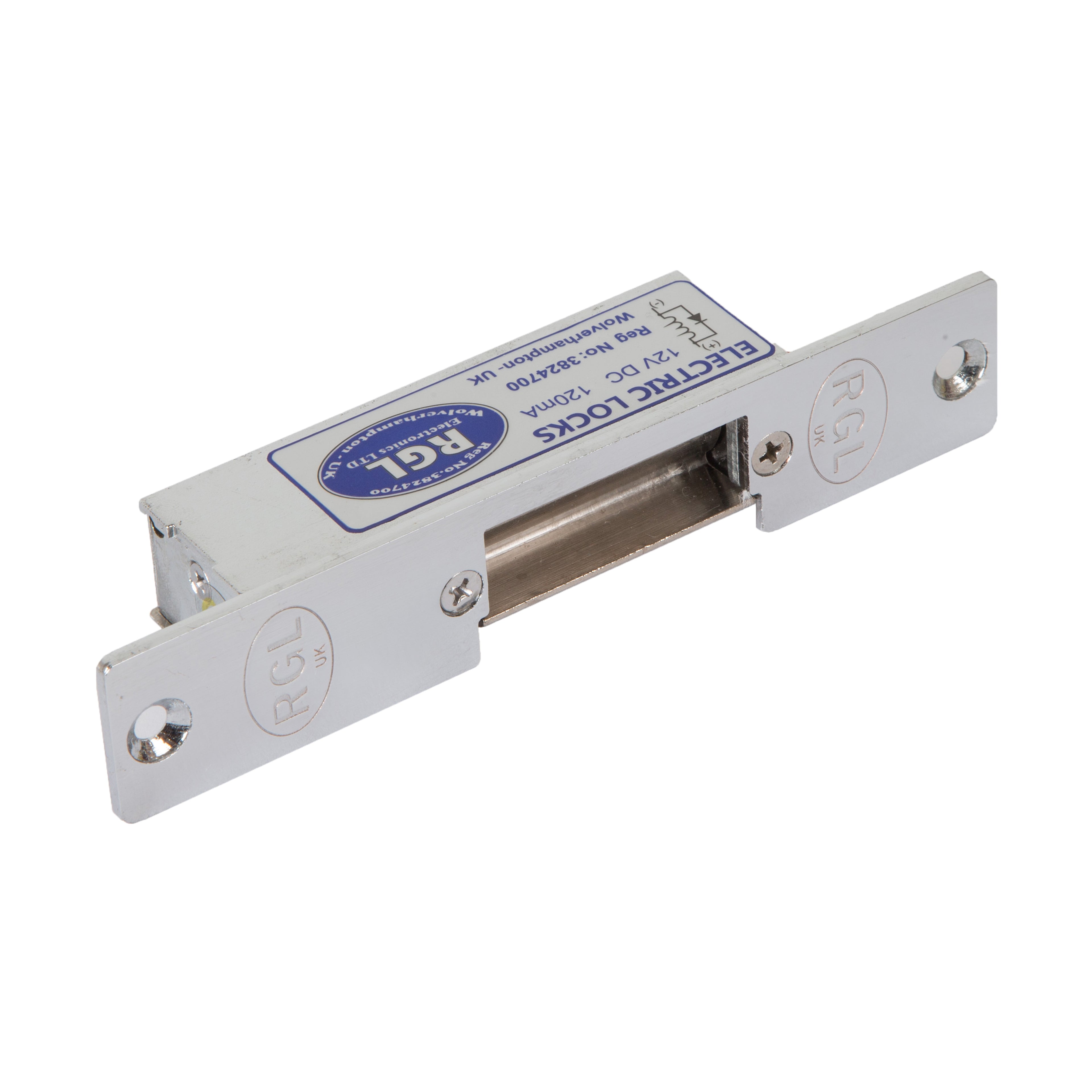 Fail Safe Electric Release 12Vac/DC In Silver Suitable For Wood Or Metal Doors DS-002