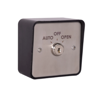 Control panel with 'Auto', 'Off', and 'Open' labels on a white background
