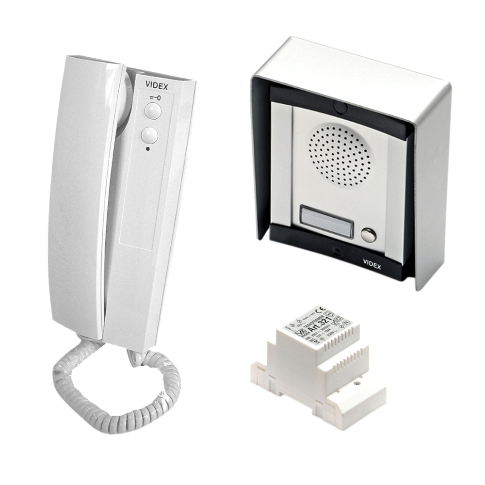 Videx 8K1S 3111 one-way surface audio intercom kit