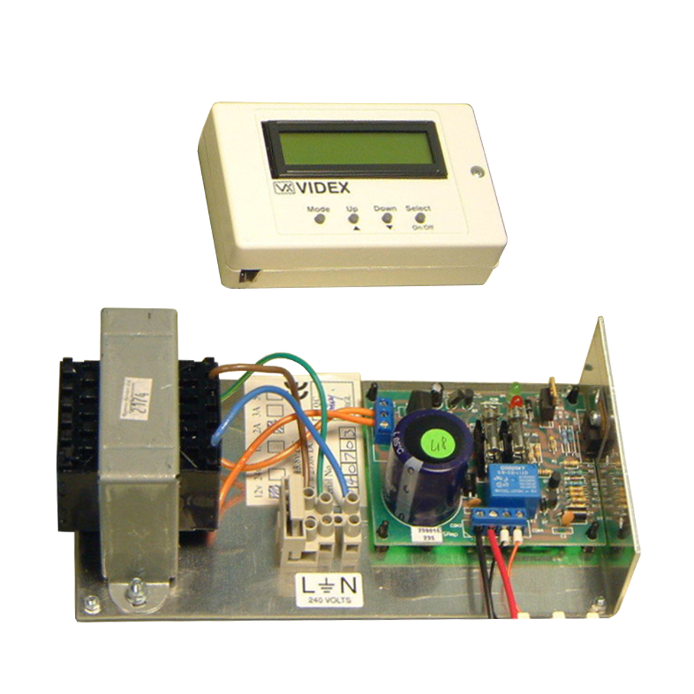 Videx SP400+ 12V DC 3A Power Supply with Time Clock | L23610