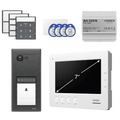 Videx ERAKIT23B6788 ERA gun metal grey video intercom kit with 7-inch hands-free colour video monitor