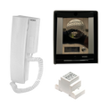Videx 8000 Series one-way flush audio intercom kit with 3011A handset