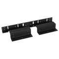 Matt Black Double Zl Bracket For Use With The Ml600 Double Range Of Maglocks Wit MBK-BK600-D-ZL
