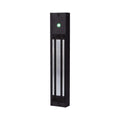 Matt Black Monitored Slimline Mini Magnetic Lock Offering 600 Lbs (280 kg) Hold MBK-ML600-M