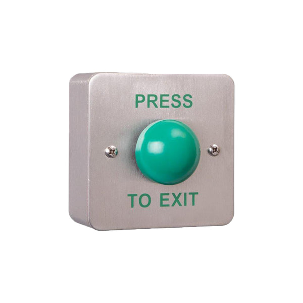 Green dome press to exit button