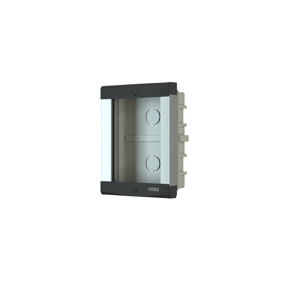 Videx 8000 Series Flush Mount Intercom Housing — 1 Module, model 8851