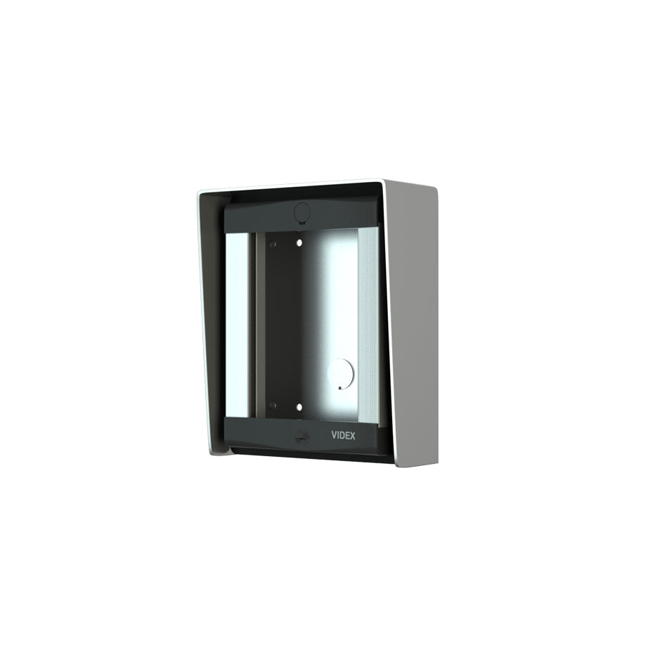 Videx 8000 Series Surface Mount Intercom Housing — 1 Module, model 8881