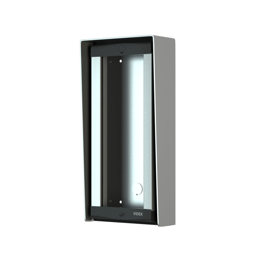 Videx 8000 Series Surface Mount Intercom Housing — 2 Modules, model 8882