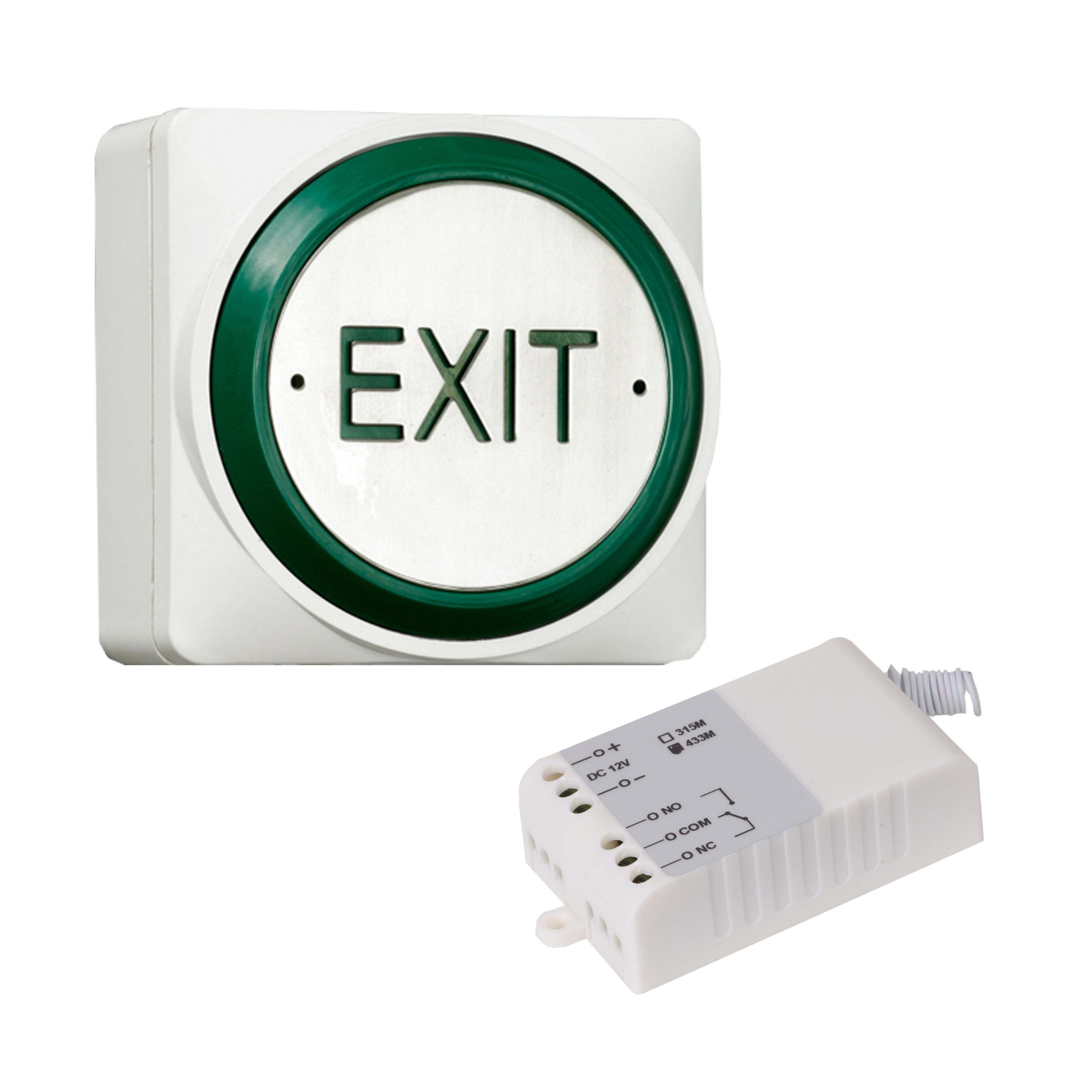Radio Transmitter Fitted In A Large Plastic 360 Button Wl-Ebpp02P/W