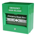 ASEC AS8033 green non-resettable double-pole call point