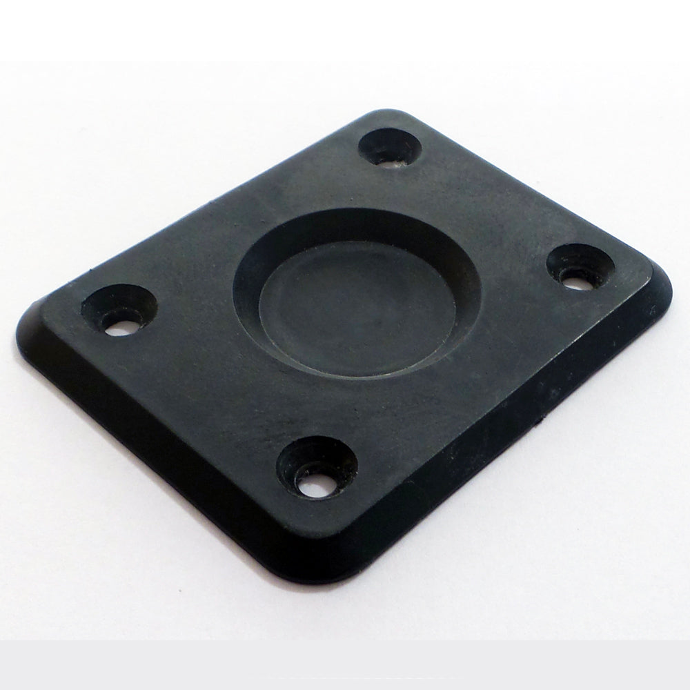 Standard flat floorplate for a Fireco Dorgard fire door hold-open device